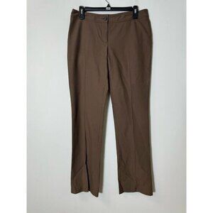 Rene Lezard Dark Olive Green Twill Pants Sz 36 (US 6)